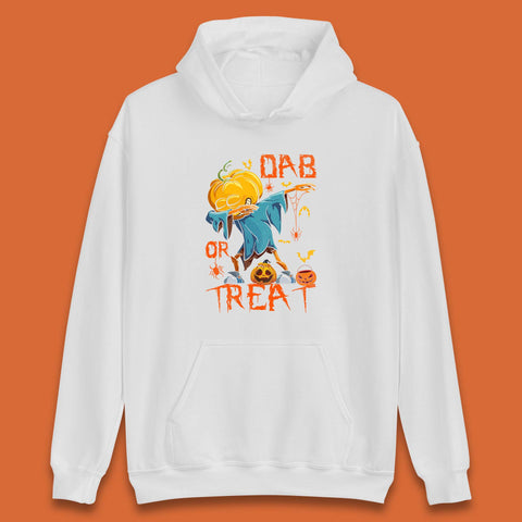 Dab Or Treat Scarecrow Dabs Halloween Dabbing Dance Horror Scary Unisex Hoodie