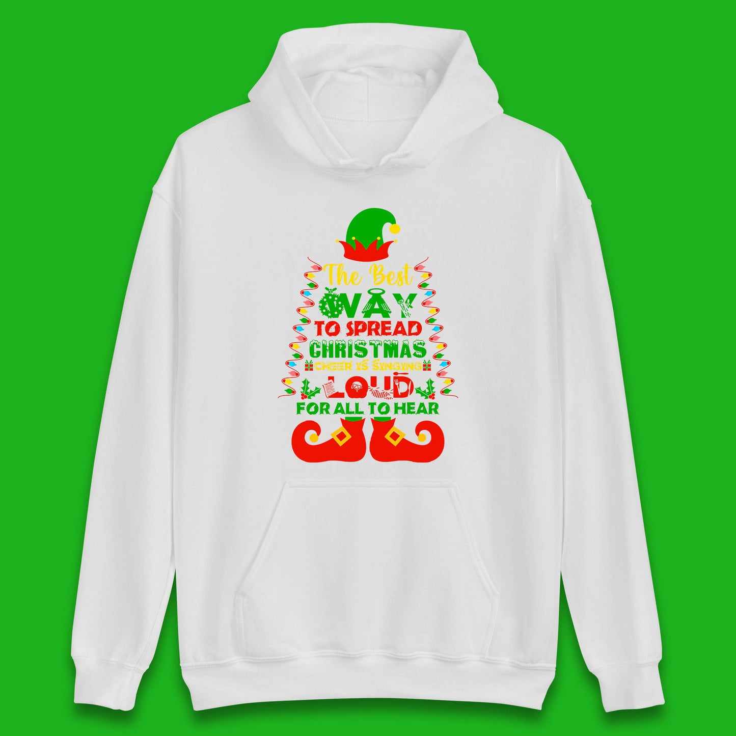 elf christmas quote hoodie
