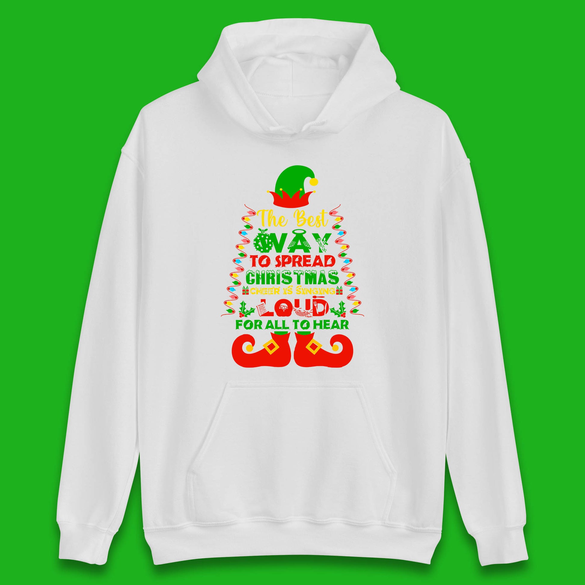 elf christmas quote hoodie