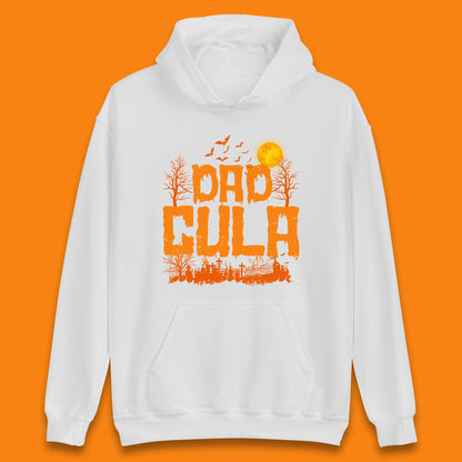 Dadcula Halloween Funny Monster Ghost Spooky Dad Gift Unisex Hoodie