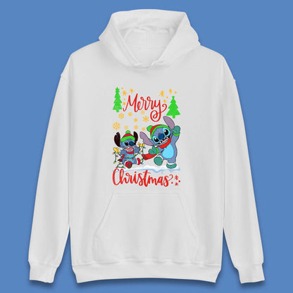 Stitch Squad Christmas Unisex Hoodie