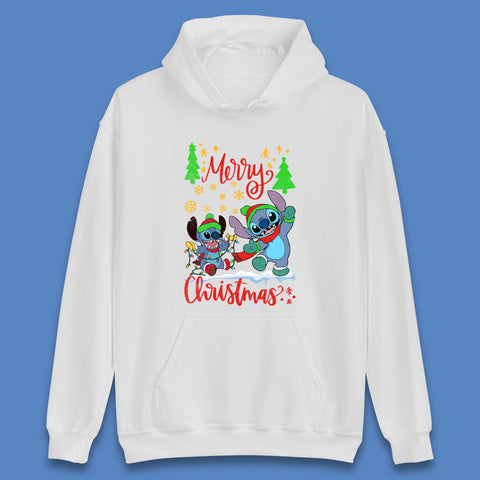 Stitch Squad Christmas Unisex Hoodie