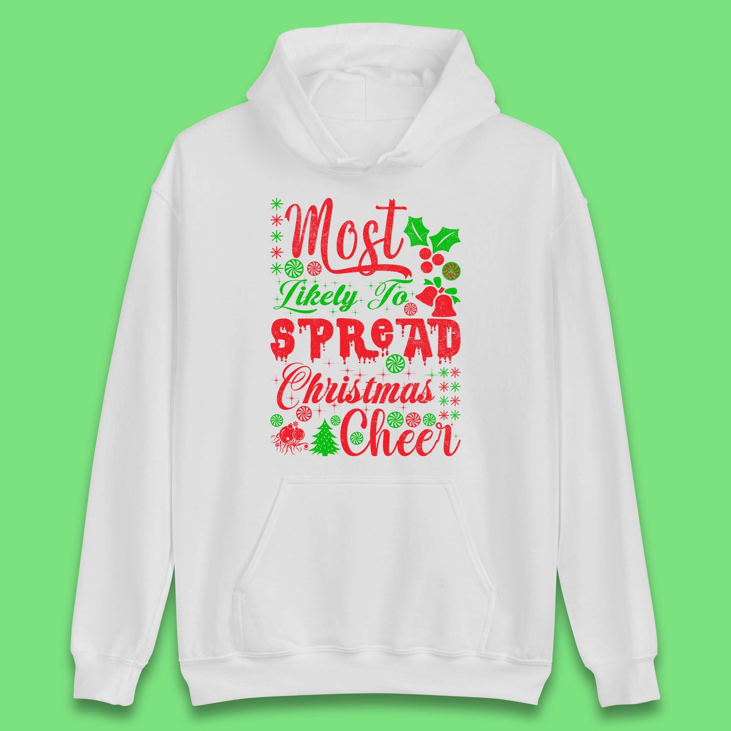 spread christmas cheer hoodie