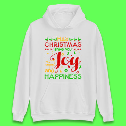 may christmas bring you joy and happiness hoodie