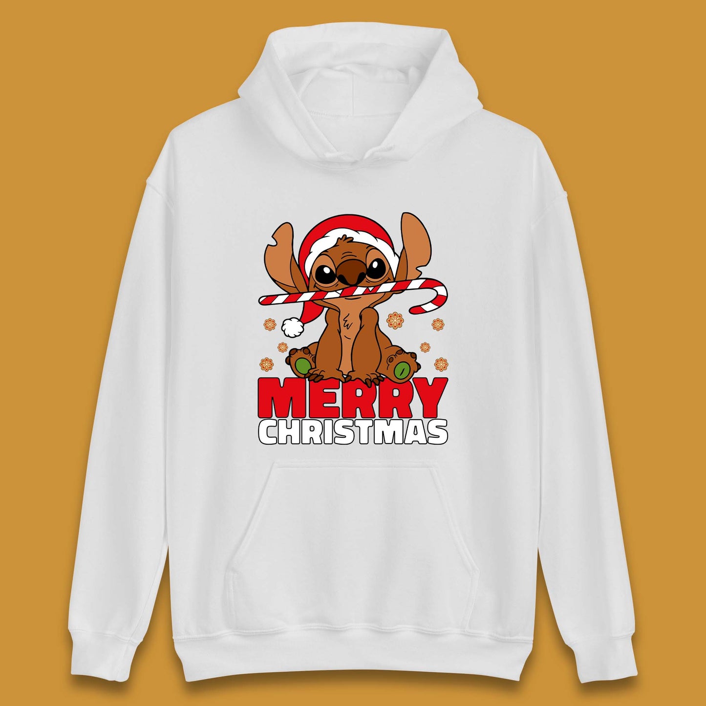 Gingerbread Stitch Christmas Unisex Hoodie