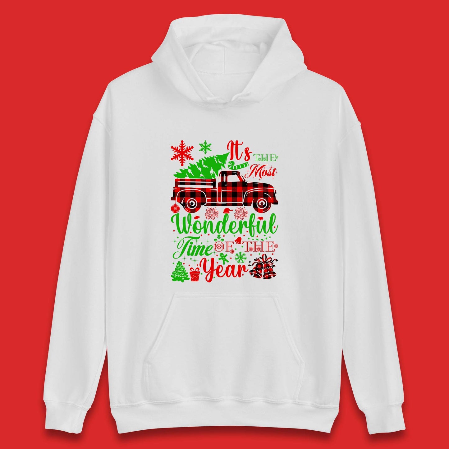 Wonderful Time Of The Year Christmas Unisex Hoodie