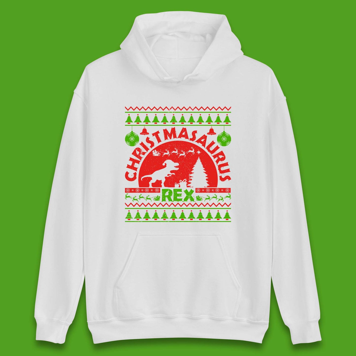 Christmasaurus Rex Unisex Hoodie