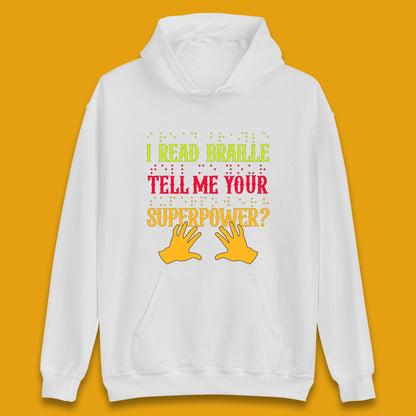Braille Superpower Unisex Hoodie