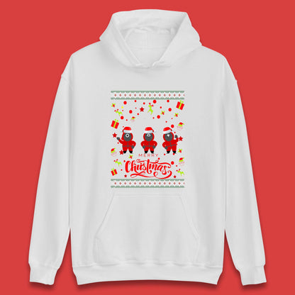 Squid Game Guards Christmas Unisex Hoodie