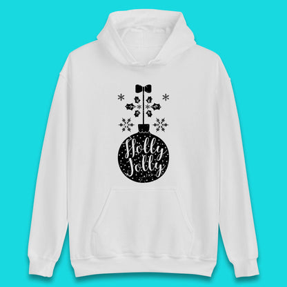 holly jolly christmas hoodie