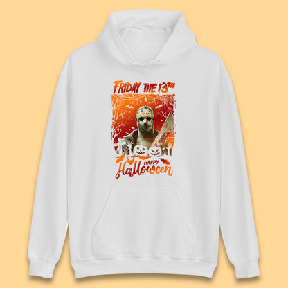 Friday The 13th Happy Halloween Jason Voorhees Halloween Horror Movie Character Unisex Hoodie