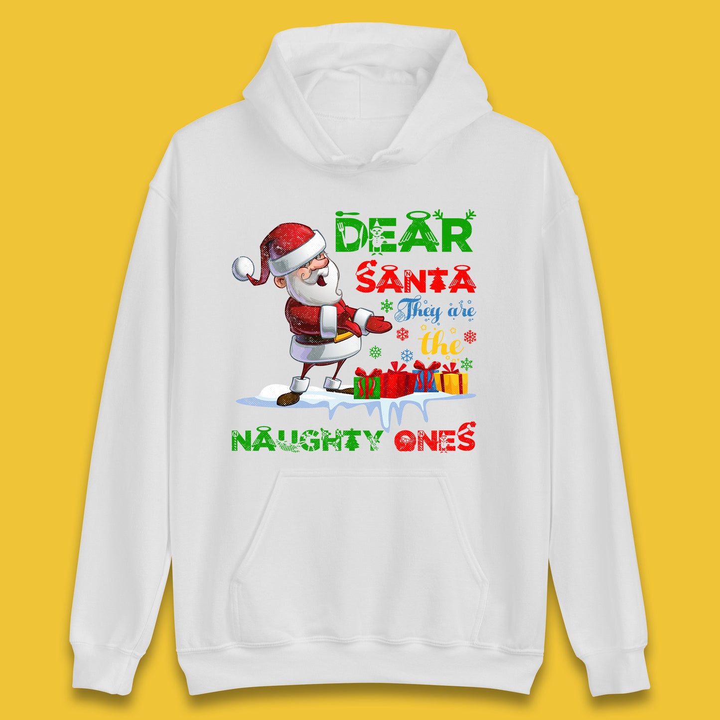 dear santa hoodie
