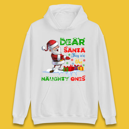 dear santa hoodie