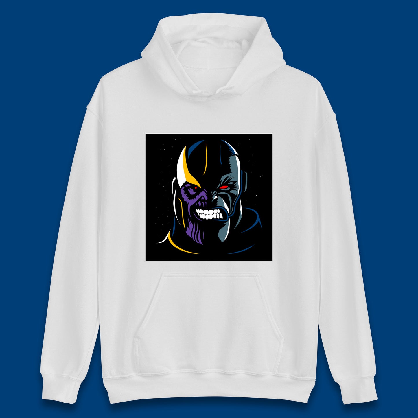 Thanos Comic Book Supervillain Fictional Characters Avengers Endgame Marvel Villian Unisex Hoodie