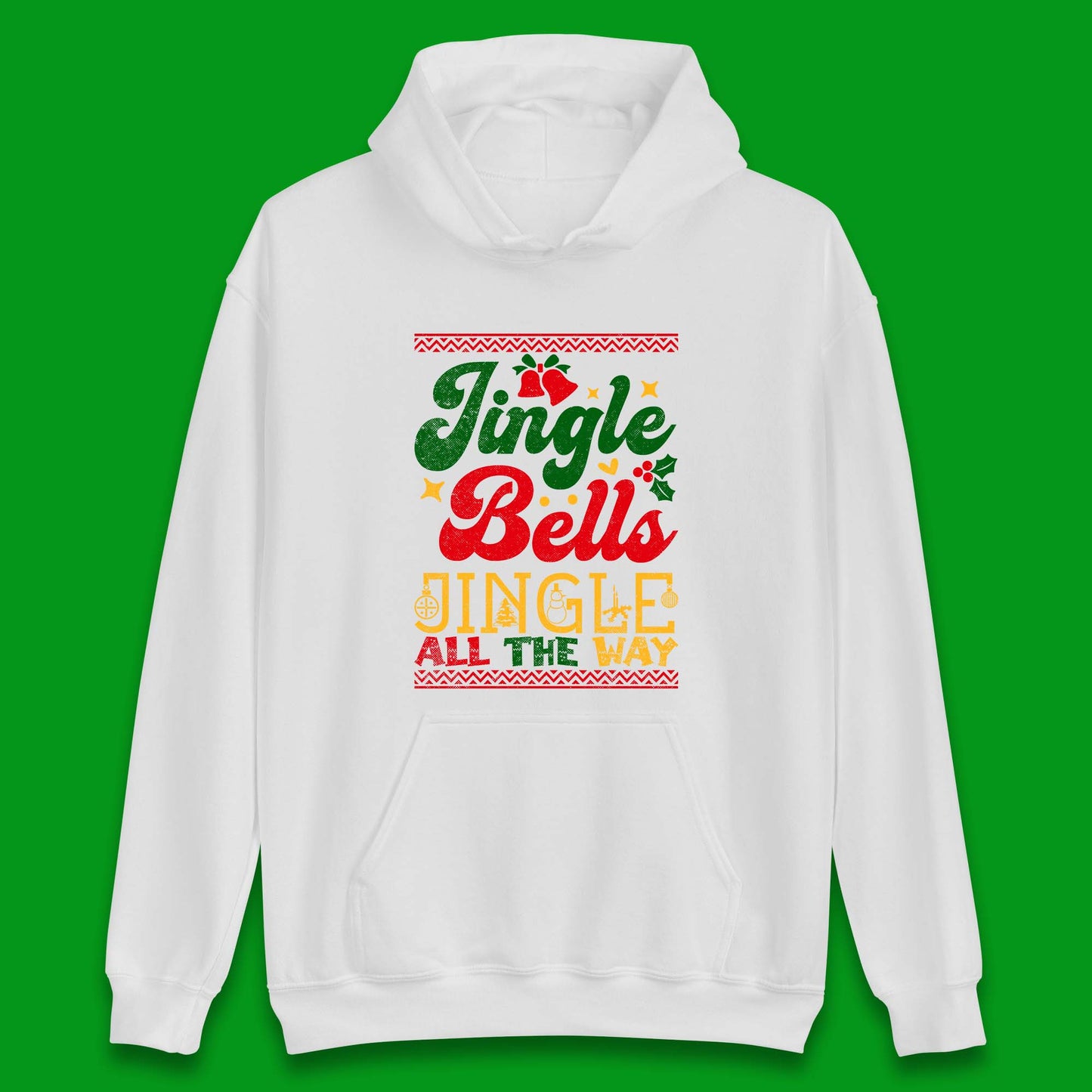 jingle bell christmas hoodie
