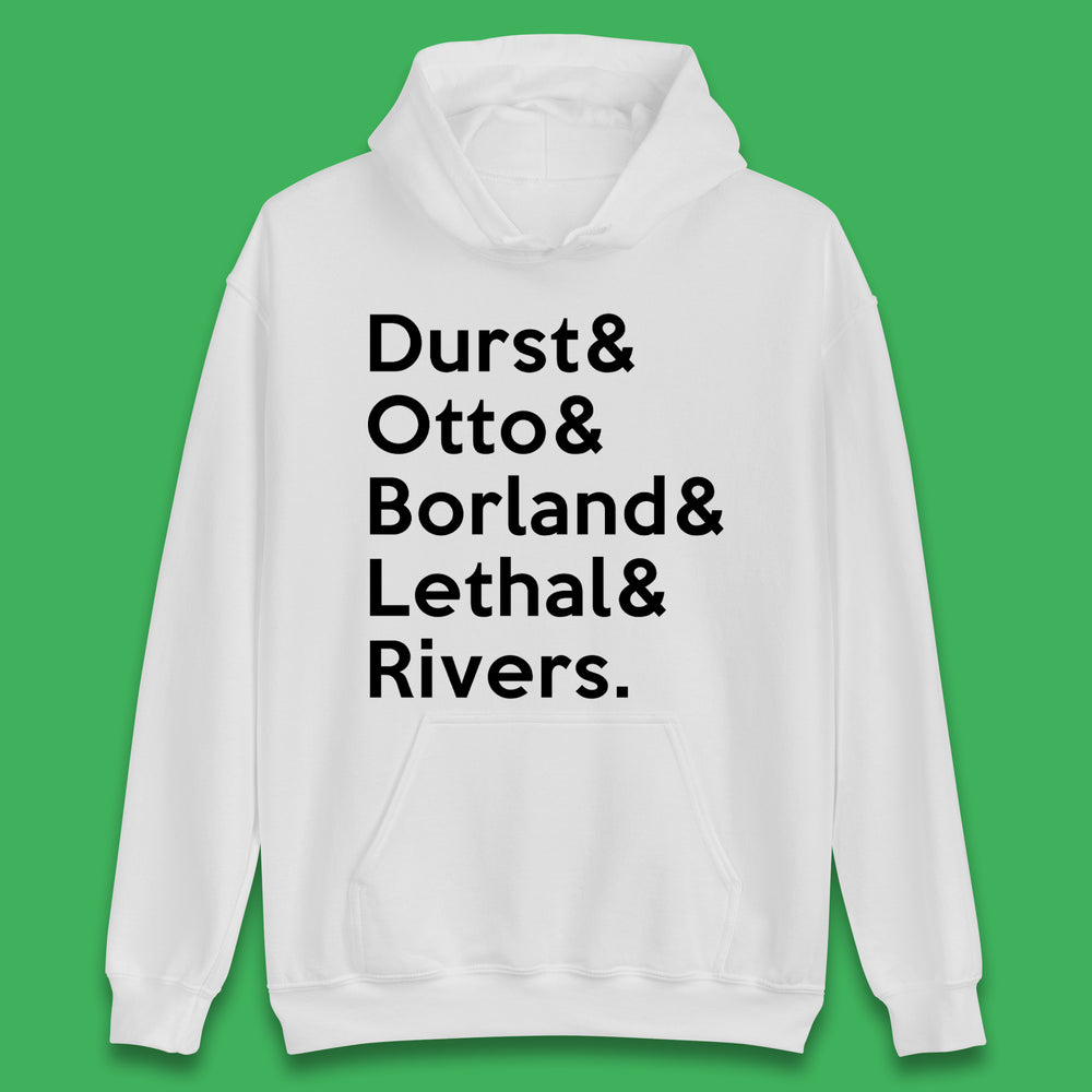 Durst & Otto & Borland & Lethal & Rivers Limp Bizkit Band Unisex Hoodie