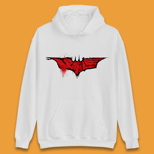 Smile Batman Logo Batman Beyond Superhero Animated Television Series DC Comics Superhero Unisex Hoodie
