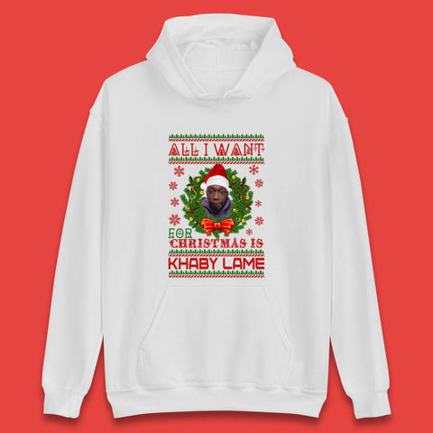 Want Khaby Lame For Christmas Unisex Hoodie