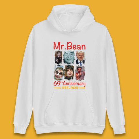 Mr. Bean 69th Anniversary Unisex Hoodie
