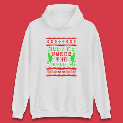 mistletoe christmas hoodie