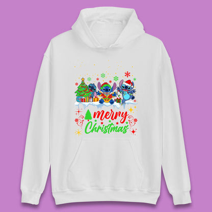 Stitch Squad Christmas Unisex Hoodie