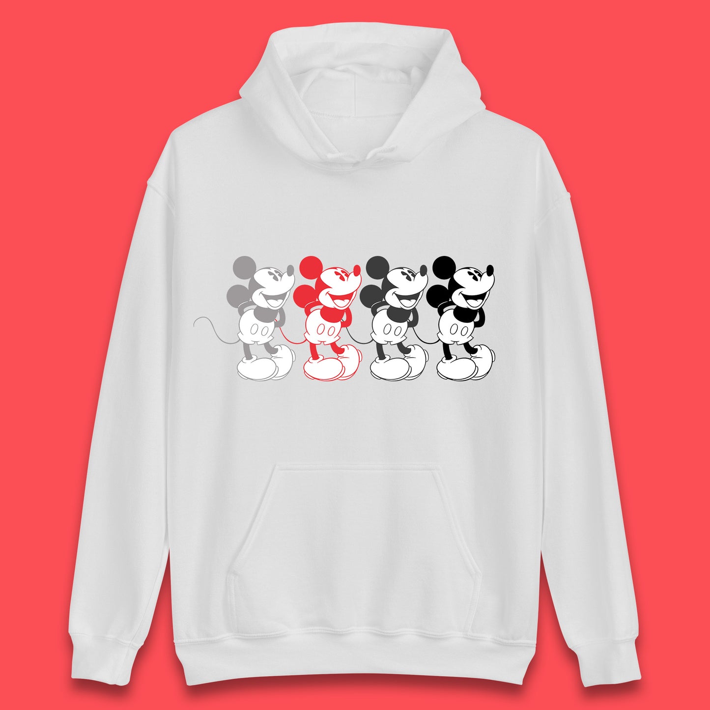 Disney Mickey Mouse Minnie Mouse Face Cartoon Character Disneyland Vacation Trip Disney World Unisex Hoodie