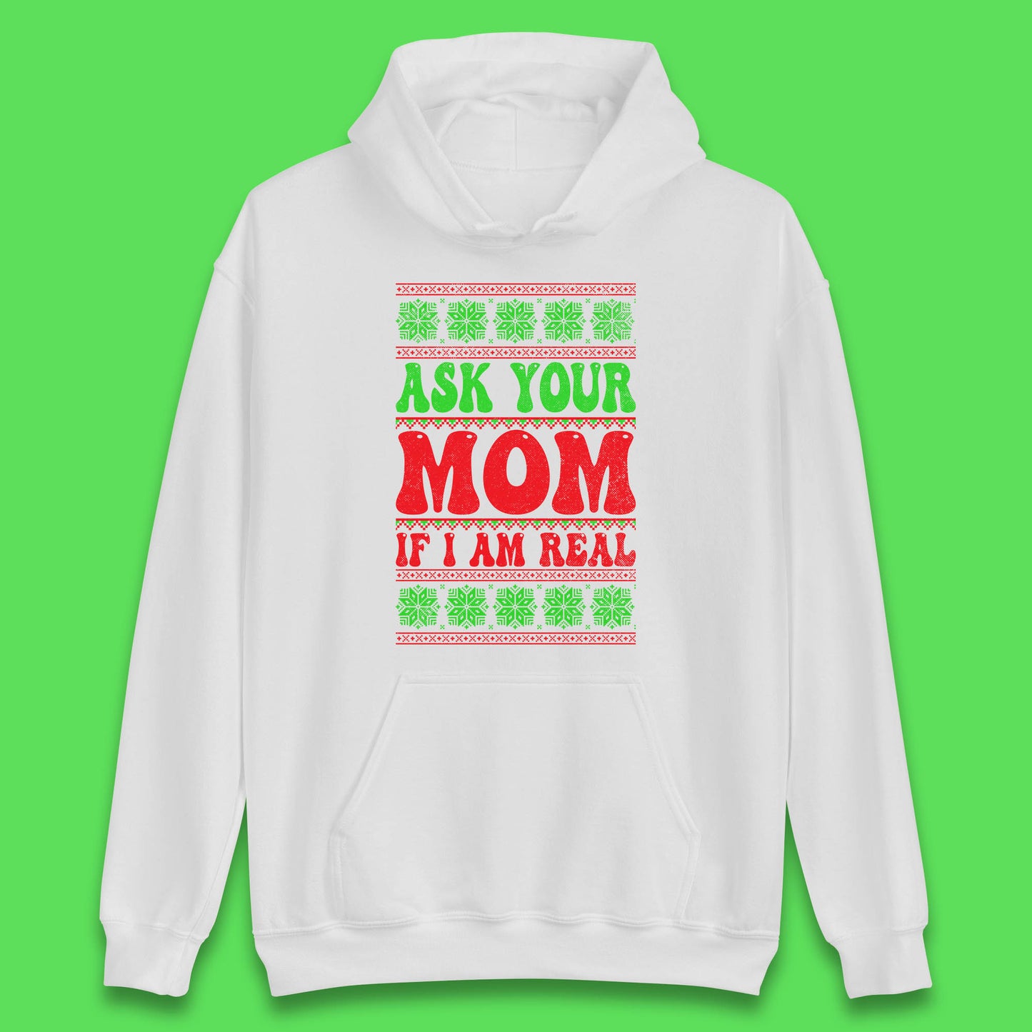 christmas santa festive hoodie