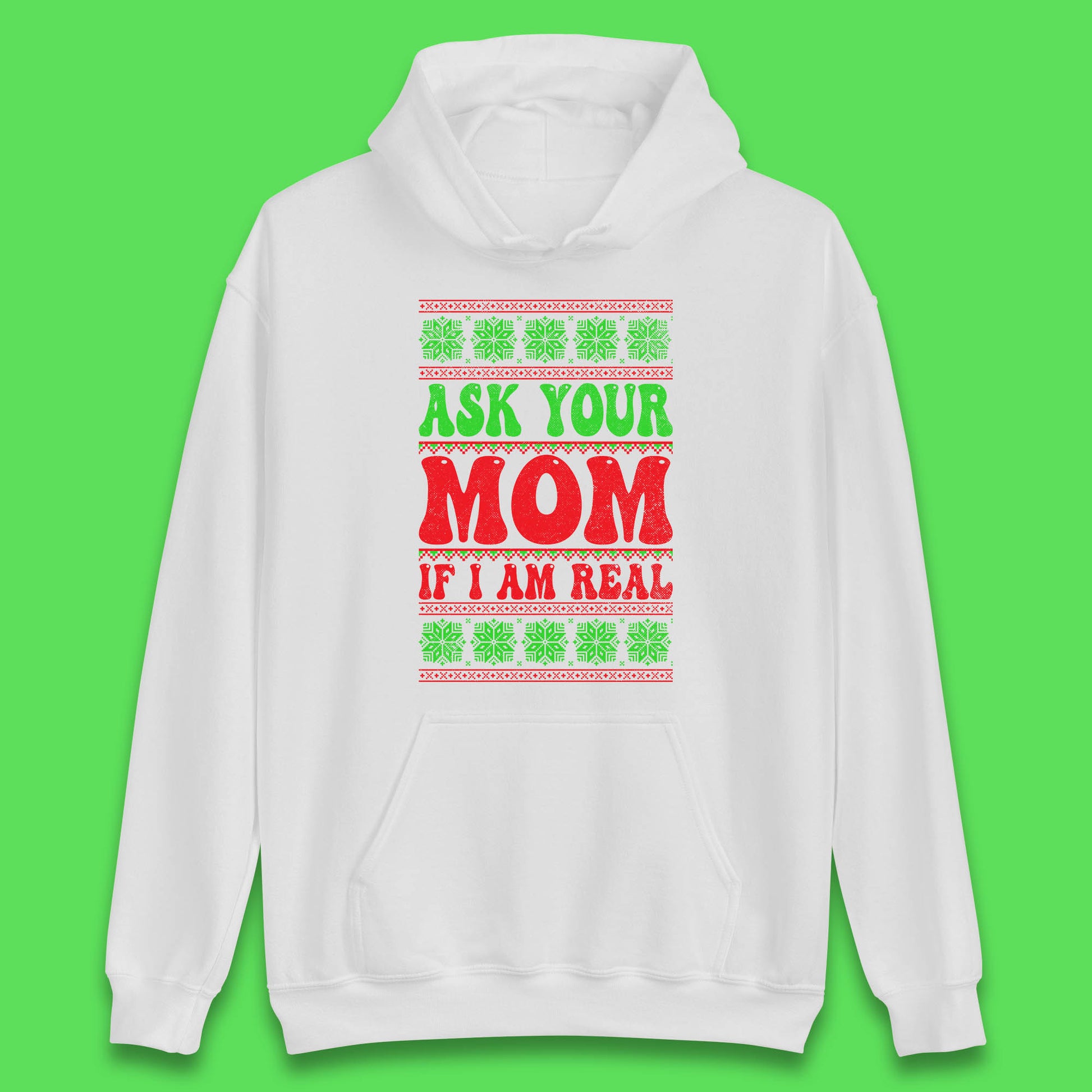 christmas santa festive hoodie