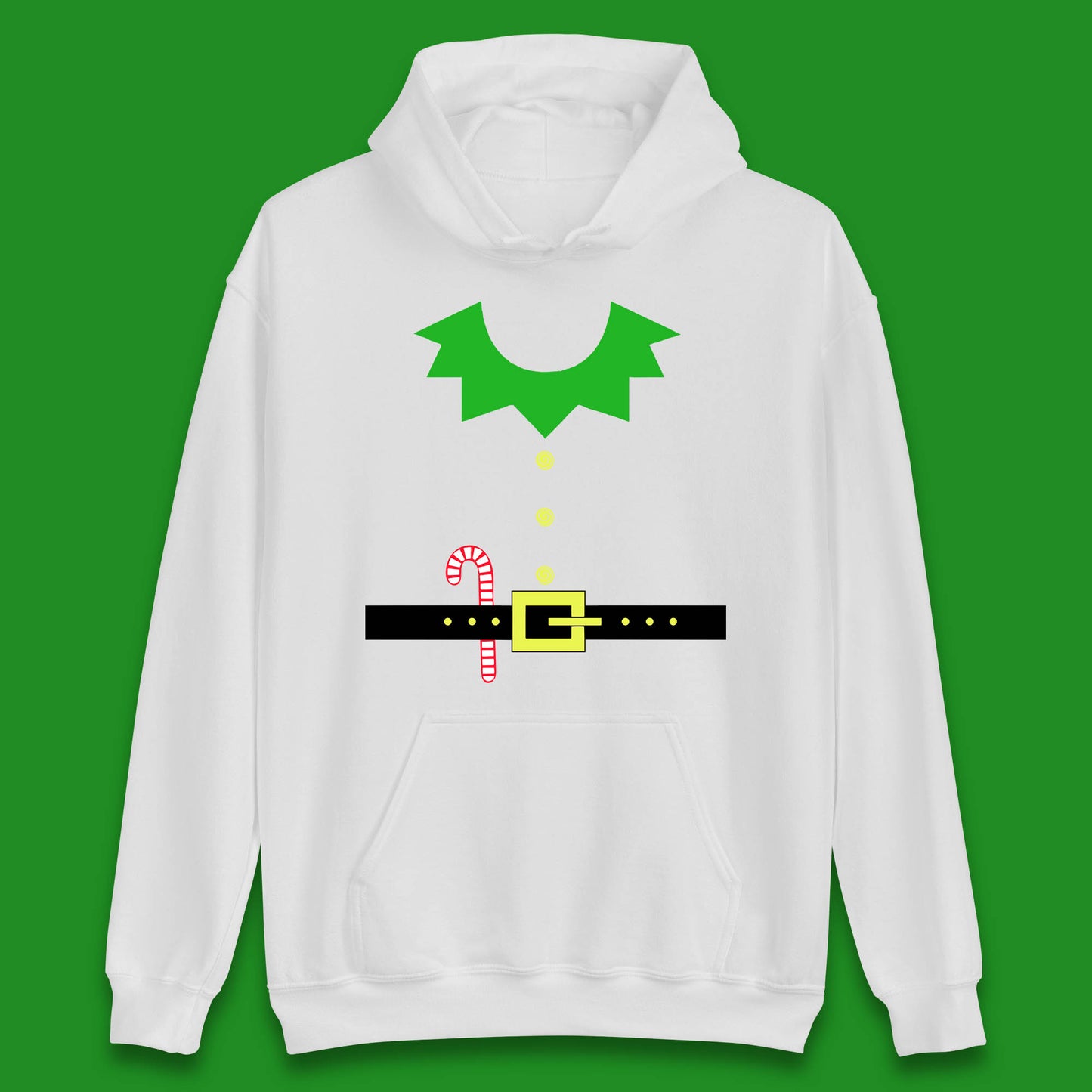 christmas elf costume christmas candy hoodie