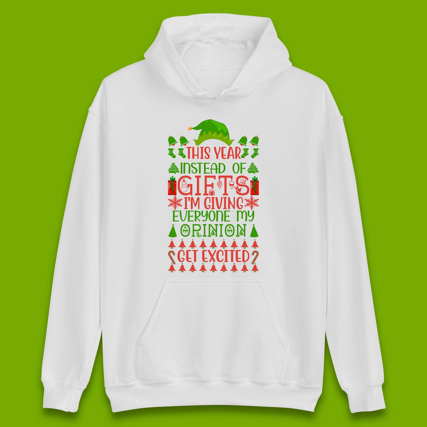 christmas elf hoodie