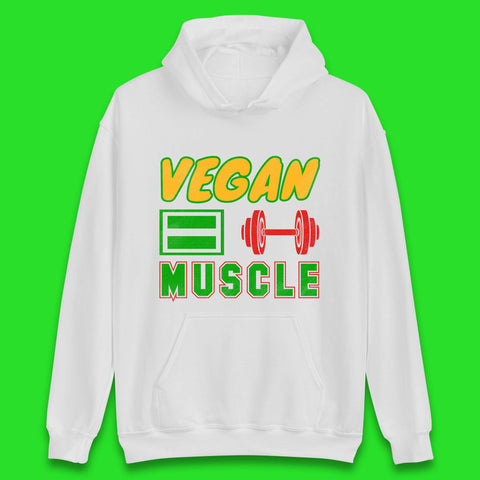 Vegan Muscle Unisex Hoodie
