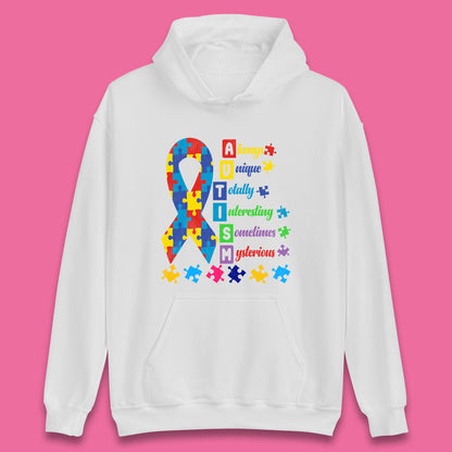 Autism Always Unique Unisex Hoodie