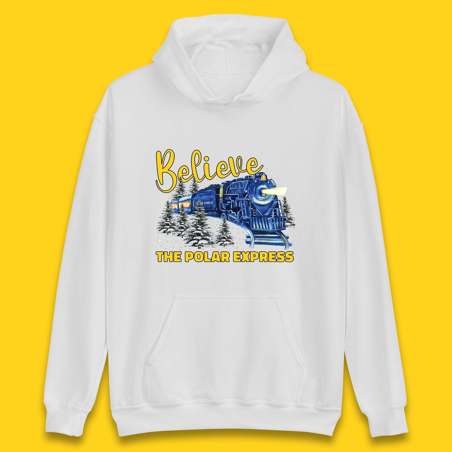 Believe The Polar Express Christmas Train Unisex Hoodie