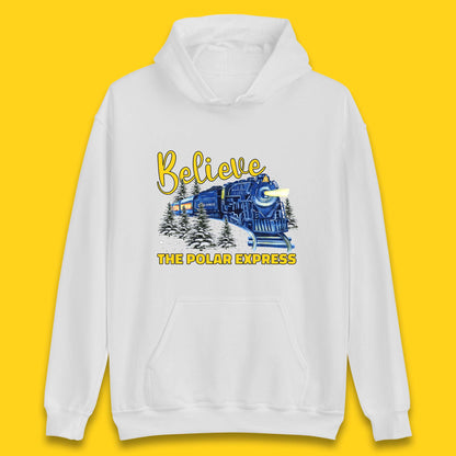 Believe The Polar Express Christmas Train Unisex Hoodie