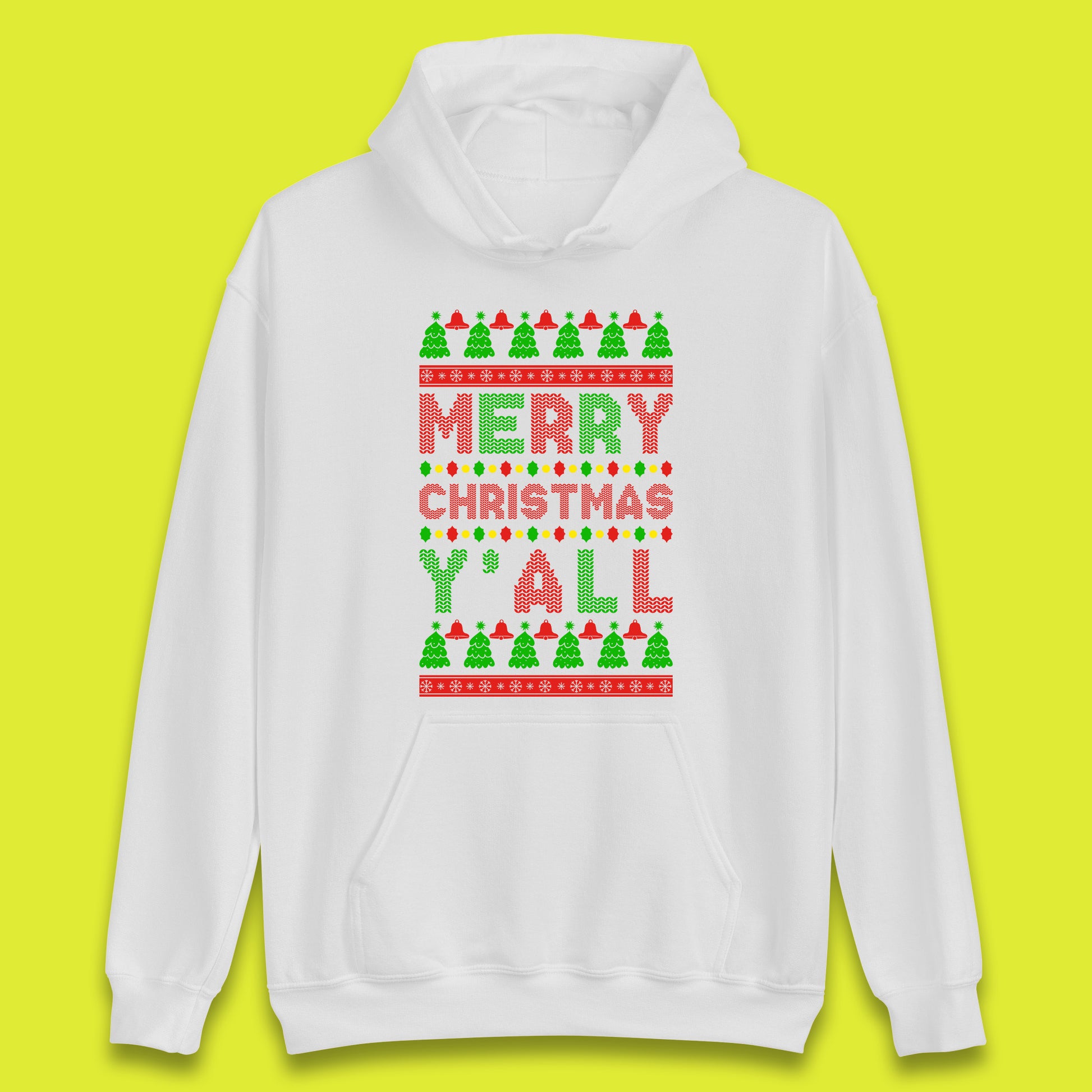 merry christmas y all hoodie