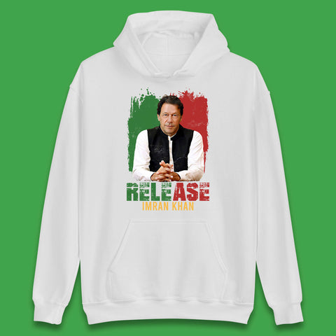 Release Imran Khan Prisoner No 804 Stand With Imran Khan Pakistan Unisex Hoodie