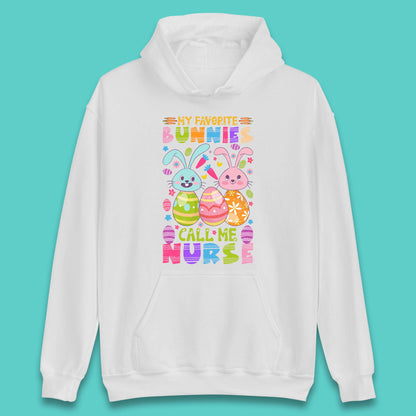 My Favorite Bunnies Call Me Nurse Unisex Hoodie