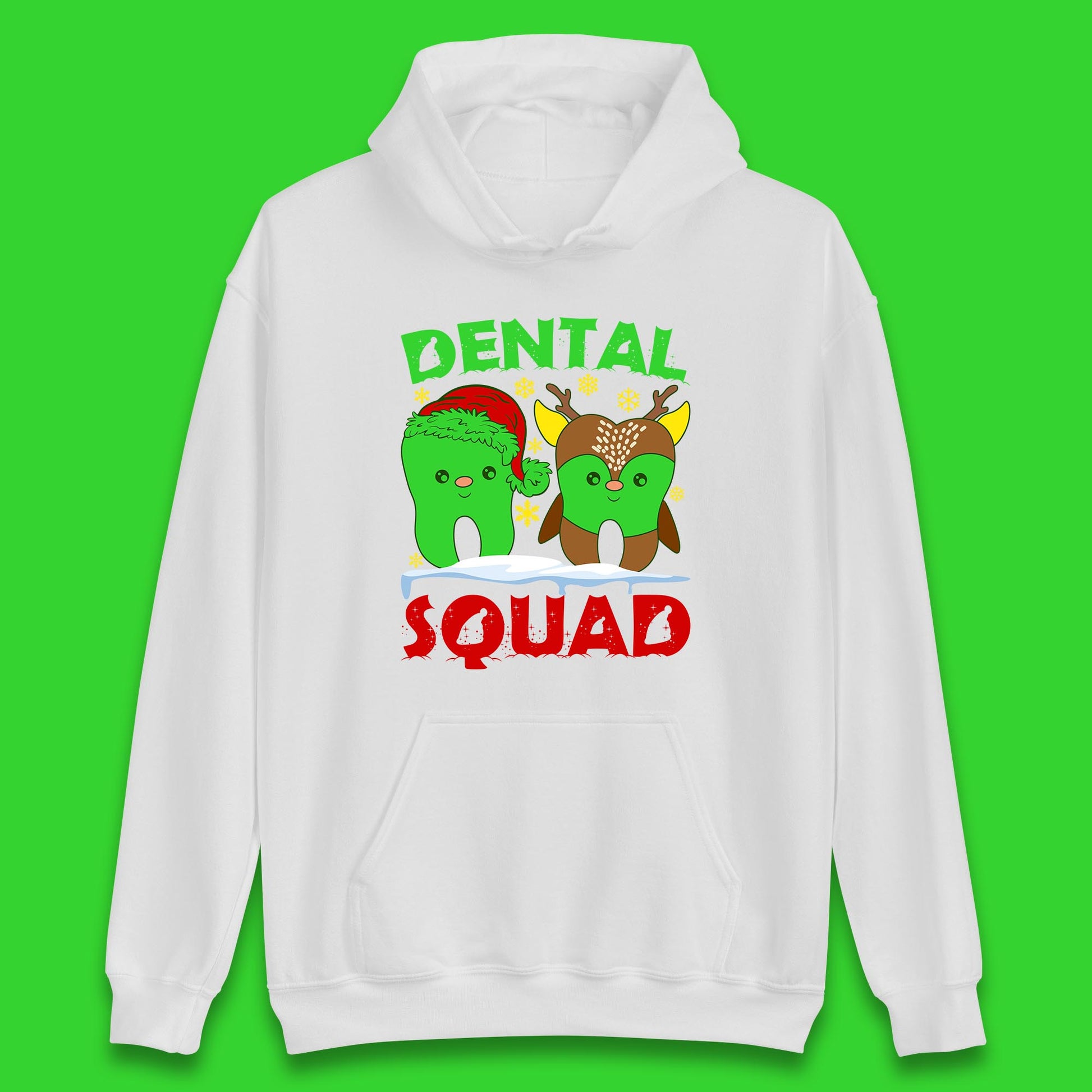 christmas dental squad hoodie