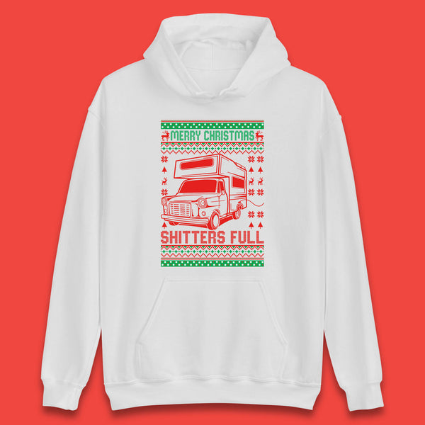 Cousin Eddie Merry Christmas Shitters Full National Christmas Vacation Funny Unisex Hoodie
