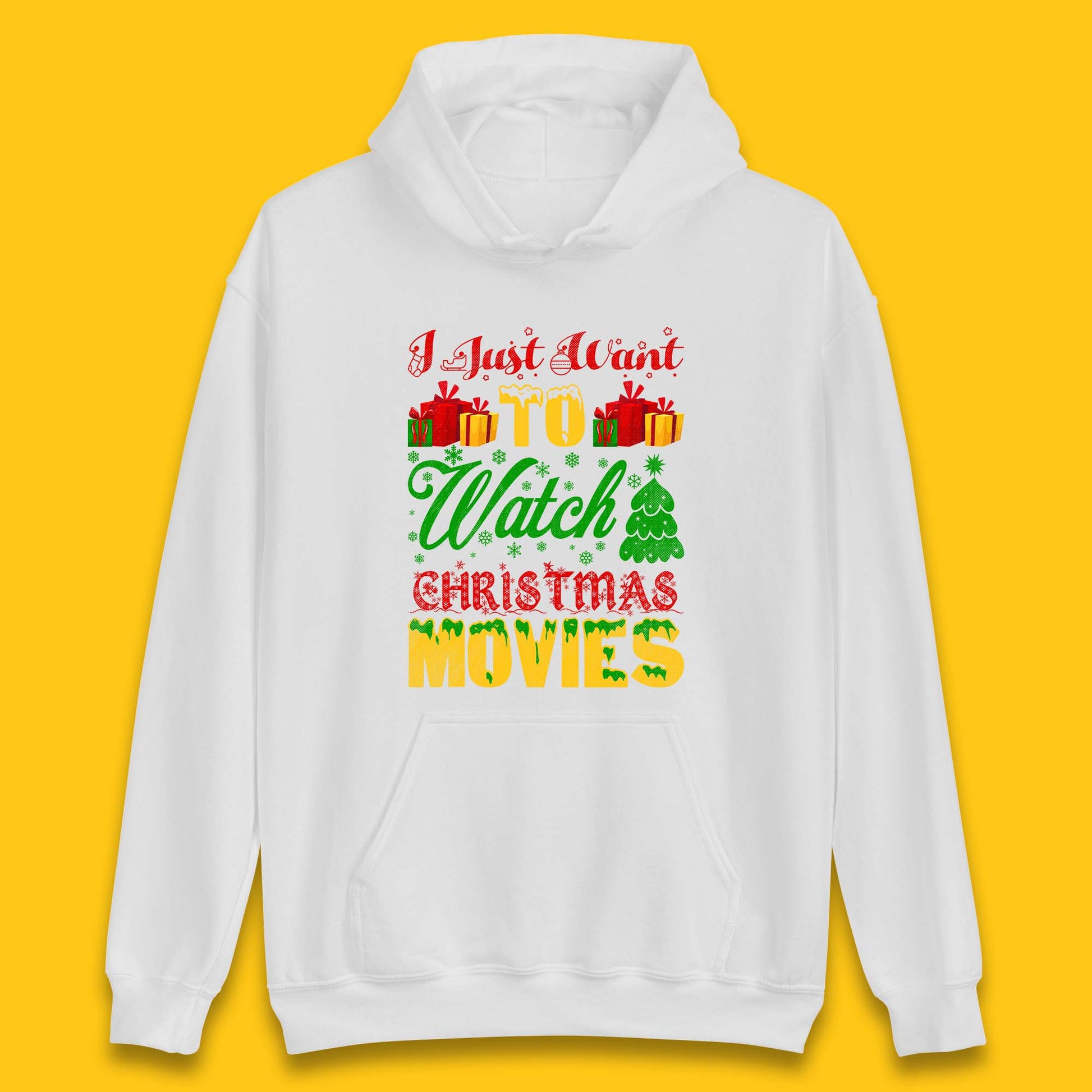 christmas movie hoodie