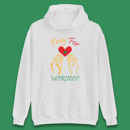 Pray For Morocco Stay Strong Morocco Earthquake Support Unisex Hoodie