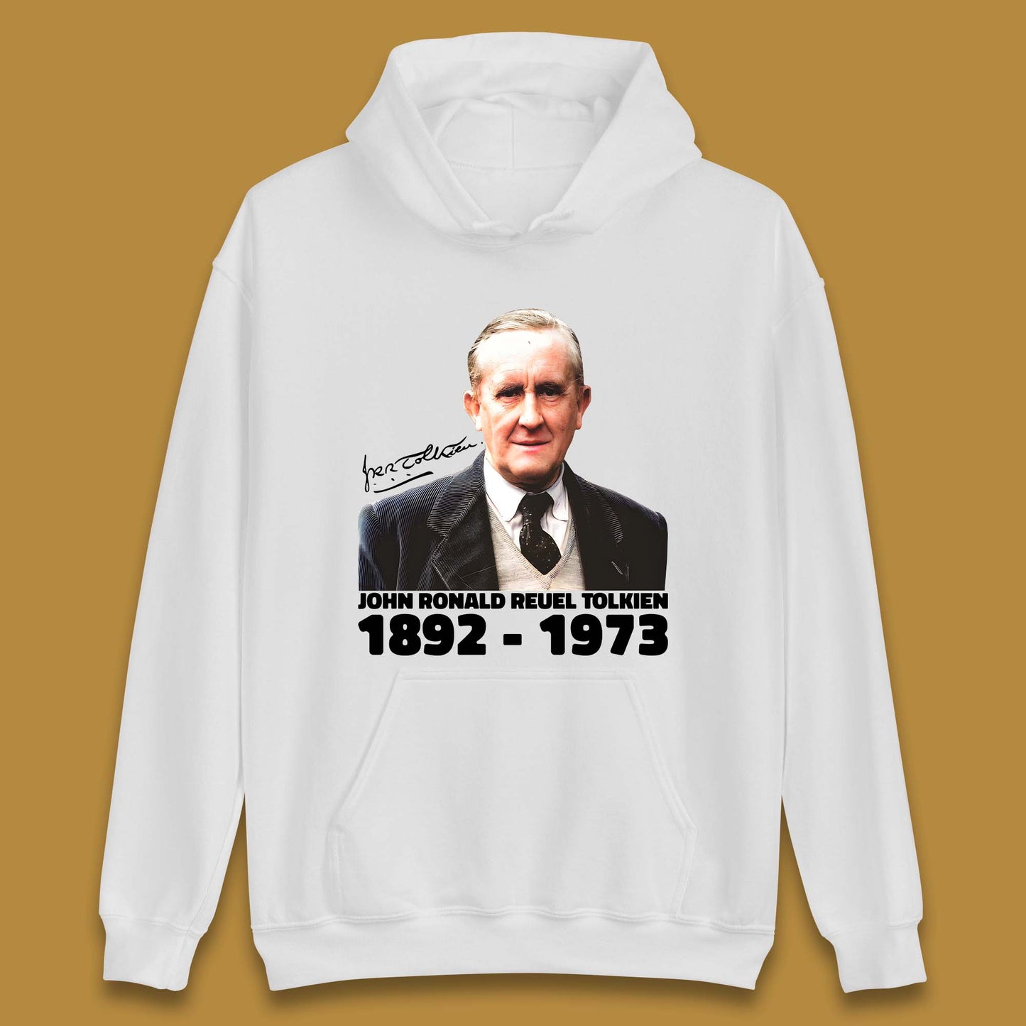 John Ronald Reuel Tolkien 1892-1973 Unisex Hoodie