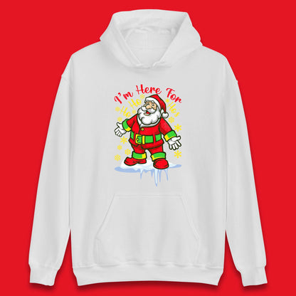 santa claus christmas hoodie