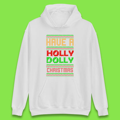 holly dolly christmas hoodie