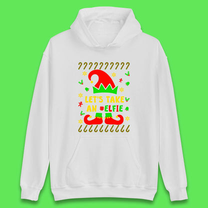 Let's Take An Elfie Christmas Unisex Hoodie