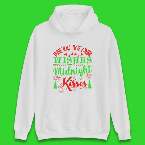 New Year Wishes Midnight Kisses  Unisex Hoodie