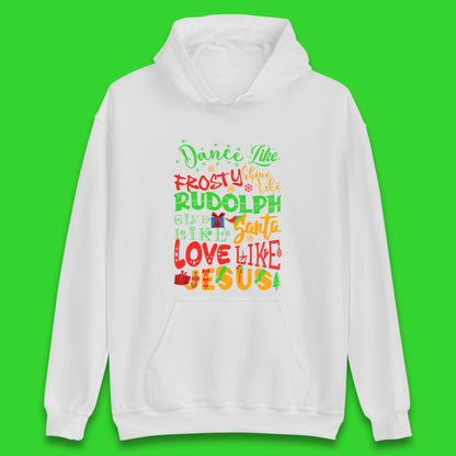 Dance Like Frosty Christmas Unisex Hoodie