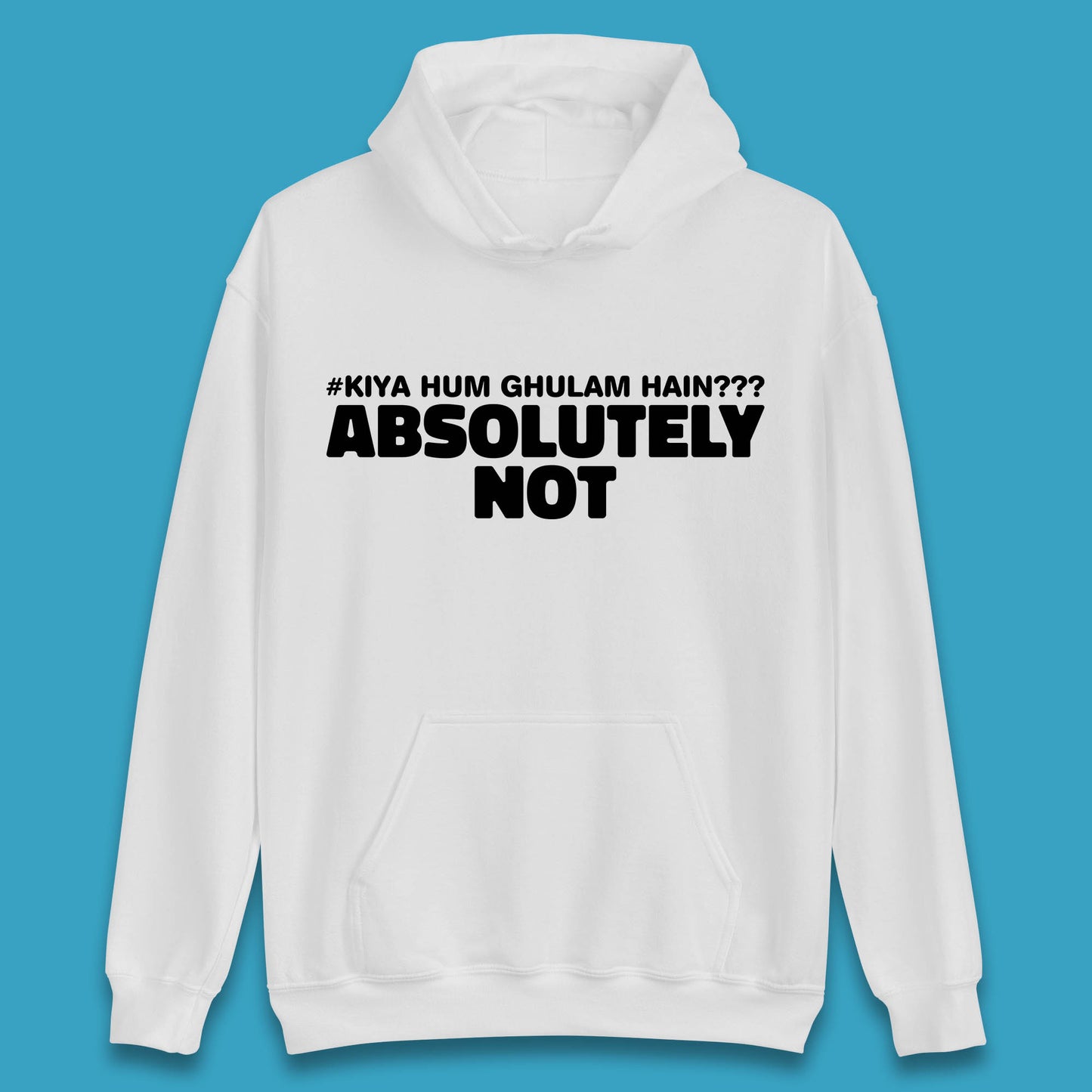 Kya Hum Ghulam Hain??? Absolutely Not Imran Khan Supporter Gift Unisex Hoodie