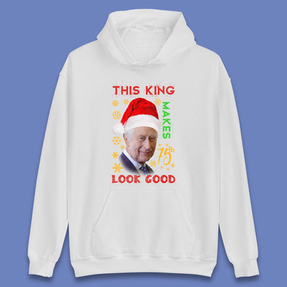 King Charles III Christmas Unisex Hoodie