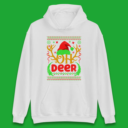 deer antlers christmas hoodie